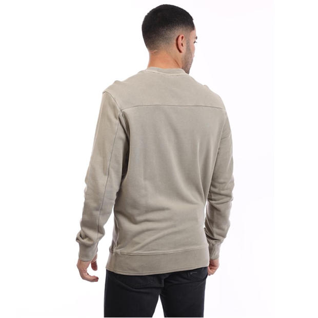 Beige - Lyle and Scott - Natural Dye Crewneck Sweatshirt