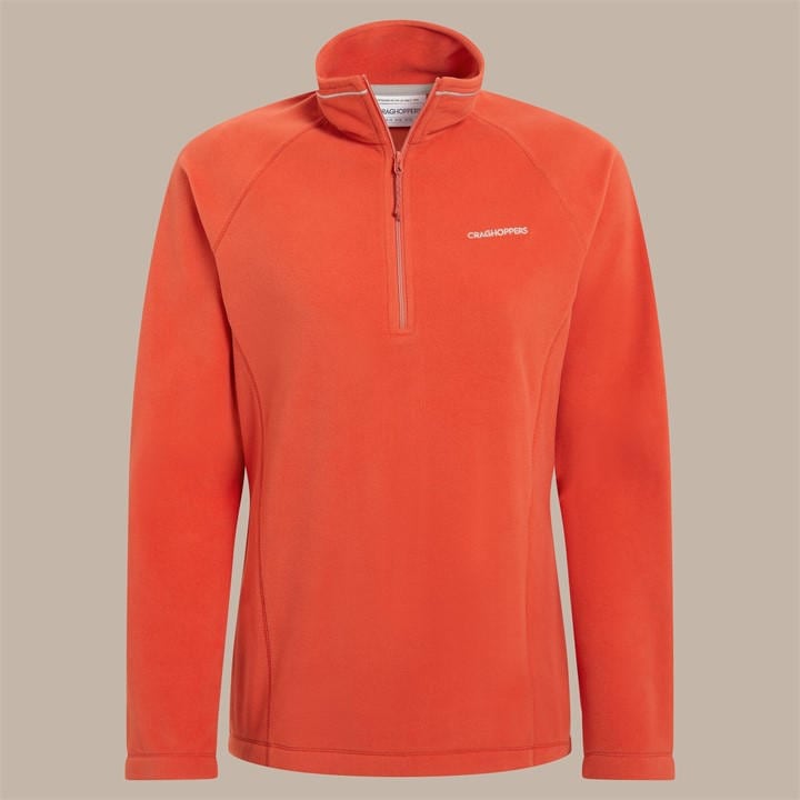 Craghoppers Women's Red Miska Vi Half Zip in Size 8, Sports Direct