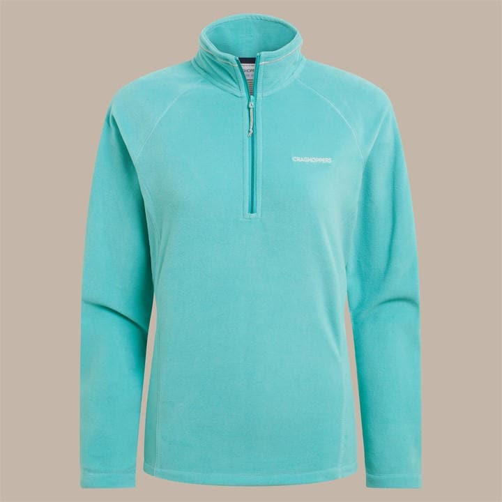 Craghoppers Women's Glazed Aqua Miska Vi Half Zip, Sports Direct