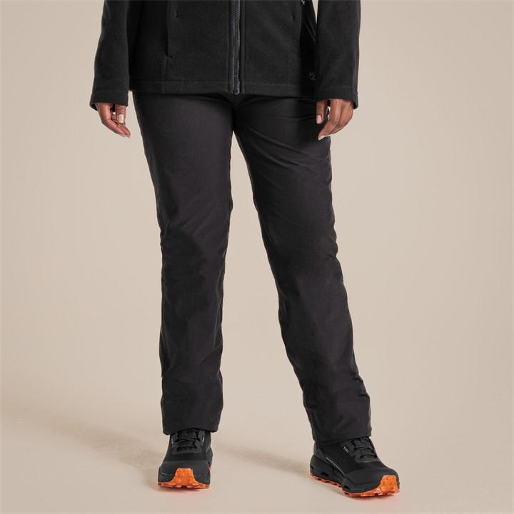 Craghoppers Women's Black Kiwi Pro Waterproof Trousers in Size 8, Sports Direct