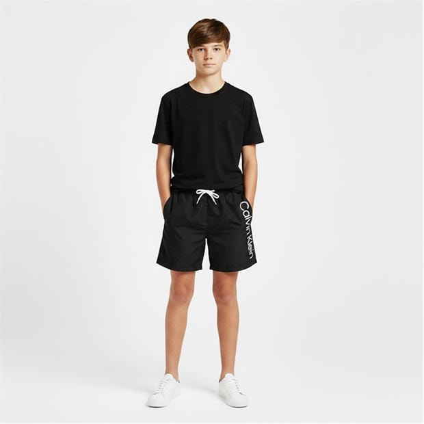Black - Calvin Klein - Kids' Swim Shorts