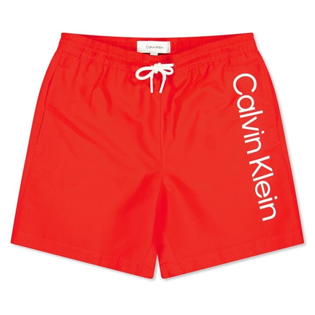 Red - Calvin Klein - Kids' Swim Shorts