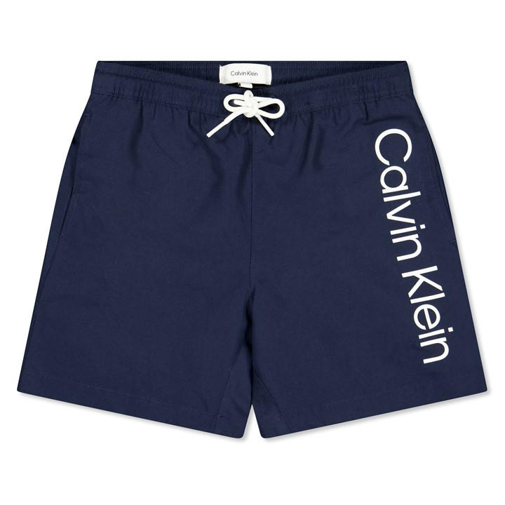 Calvin Klein Boys Blue Kids' Swim Shorts in Size 13 - 14 Years, Sports Direct