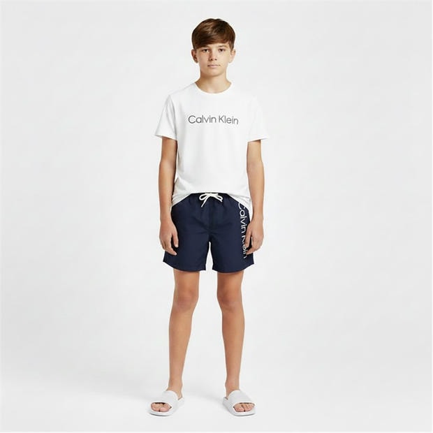 Navy - Calvin Klein - Kids' Swim Shorts