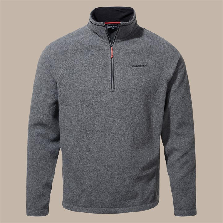 Craghoppers Men's Black Corey Vi Half Zip, Sports Direct