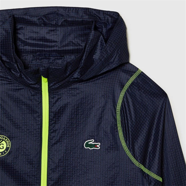 Navy - Lacoste - Roland Garros Windbreaker Jacket