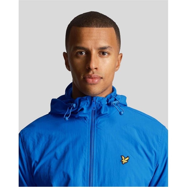 Blue - Lyle and Scott - Water Resistant Hooded Jacket