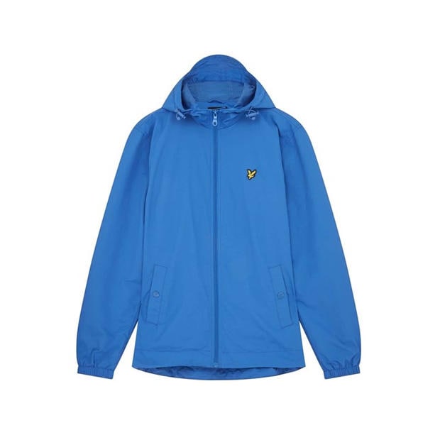 Blue - Lyle and Scott - Water Resistant Hooded Jacket