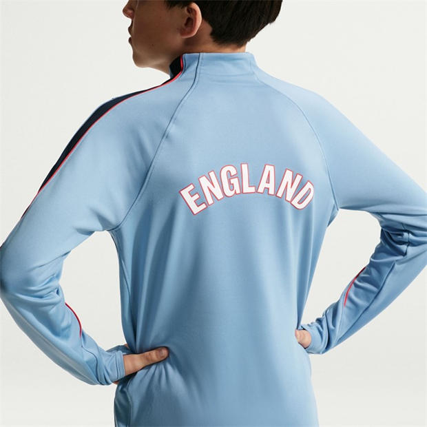 Blue/Navy - Nike - Kids' England International Licensed Drill Top