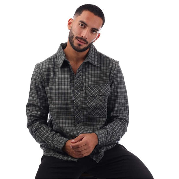 Green - Trespass - Snyper Checked Shirt