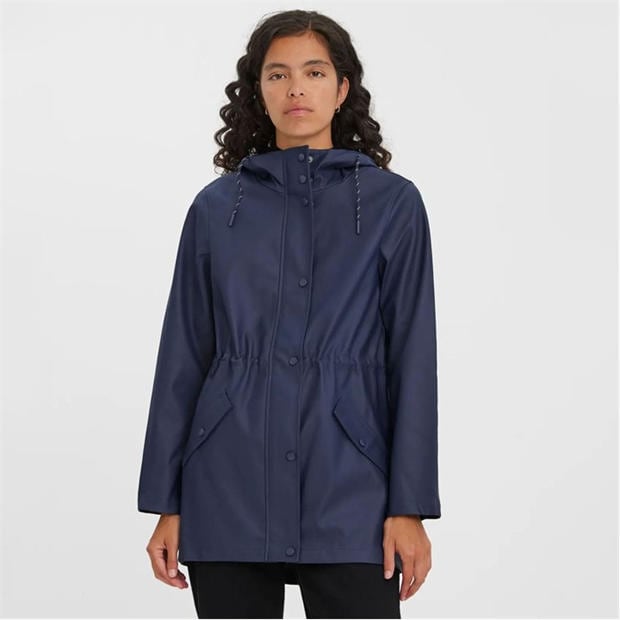 Navy - Vero Moda - Malou Raincoat