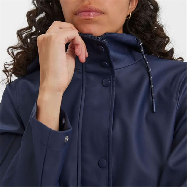 Navy - Vero Moda - Malou Raincoat