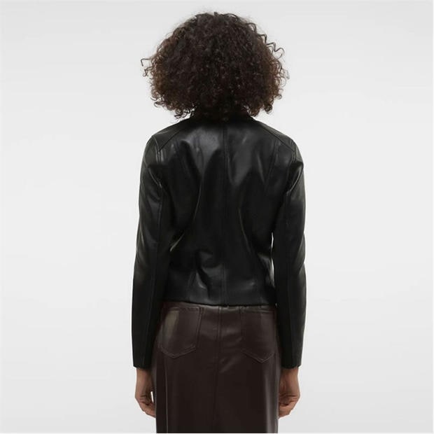 Black - Vero Moda - Riley Faux Leather Jacket