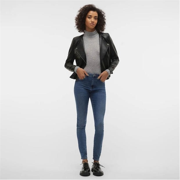Black - Vero Moda - Riley Faux Leather Jacket