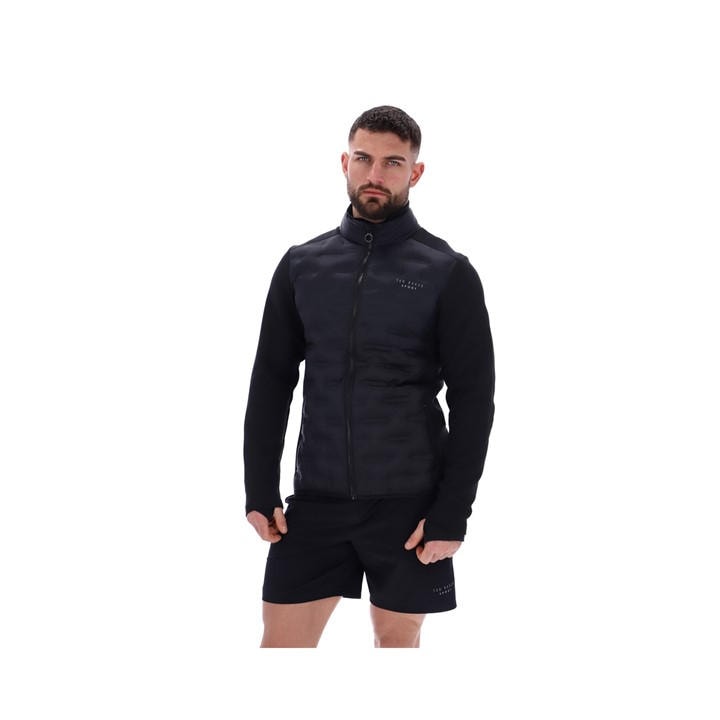 Ted Baker Men's Black Connor Training Quilted Insulated Jacket in Size Lge, Sports Direct
