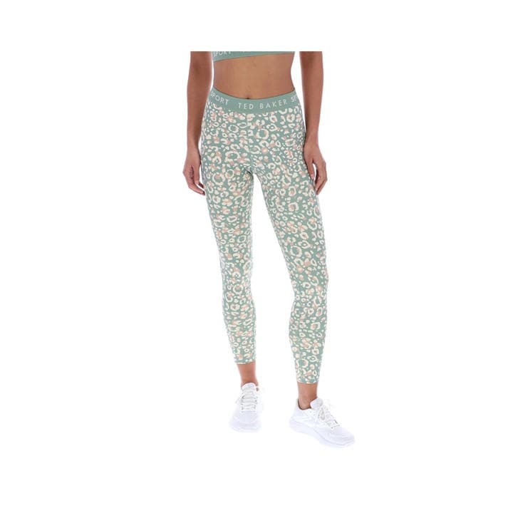 Ted Baker Women's Light Green Apple Essentials Printed Leggings In | : Small - Image 4