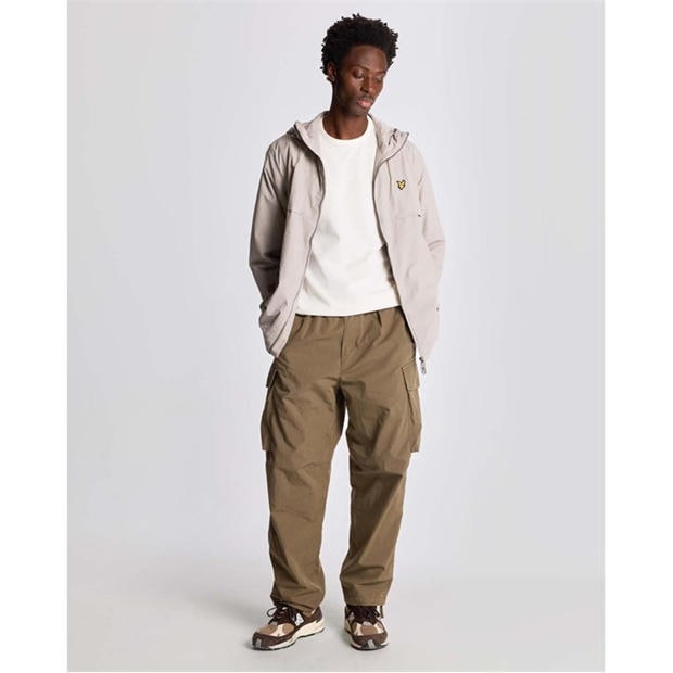 Grey - Lyle and Scott - Lightweight Ripstop Jacket