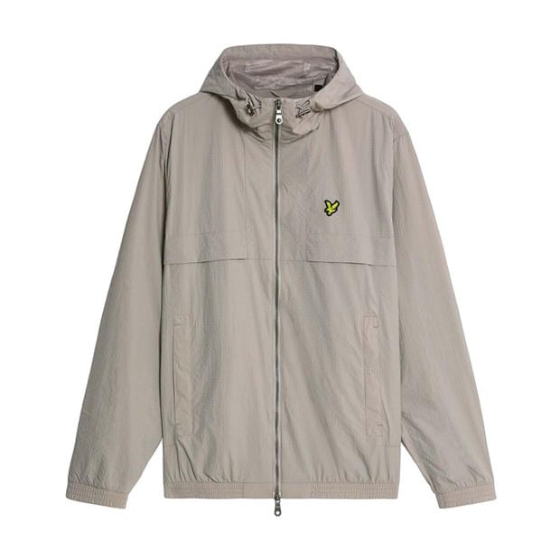 Grey - Lyle and Scott - Lightweight Ripstop Jacket