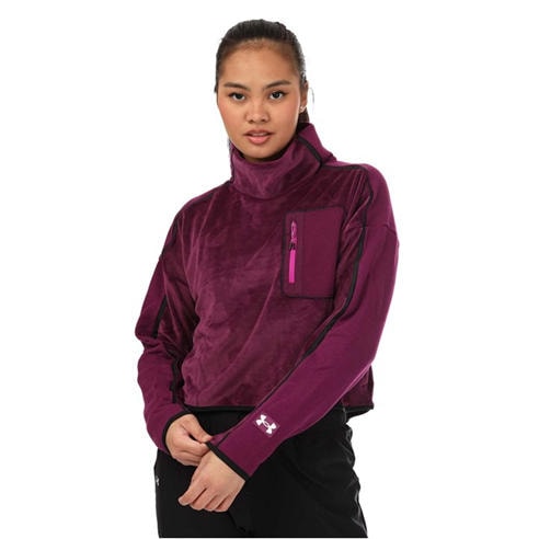 Under Armour - Journey Fleece Mock Neck Top