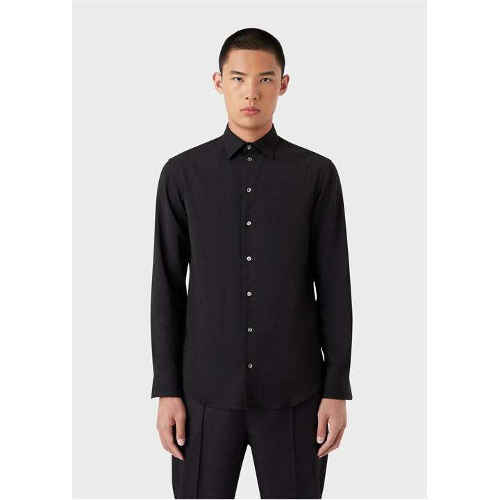Emporio Armani Men's Black Shirt