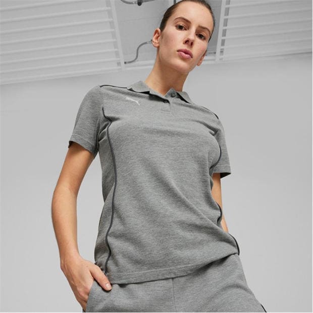 Сиво - Puma - TeamFINAL Casuals Polo
