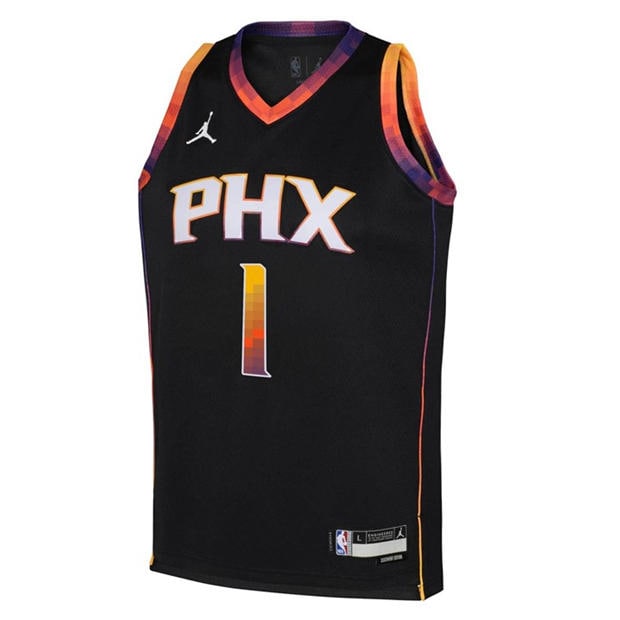 Nike | Phoenix Suns Devin Booker #1 Jersey | Black | SportsDirect.com