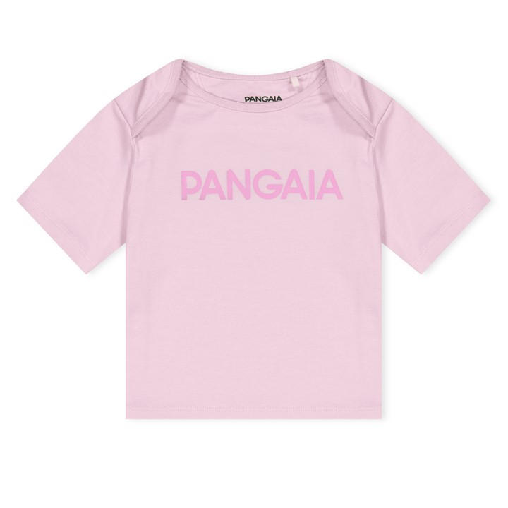 Pangaia  Kids Pink ' Logo T-Shirt in Size 6 - 9 Months, Sports Direct