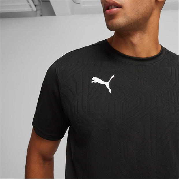 Черно - Puma - Puma Teamfinal Training Jersey T-Shirt Mens