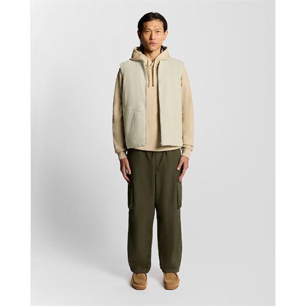 Brown - Lyle and Scott - Quilted Shell Gilet