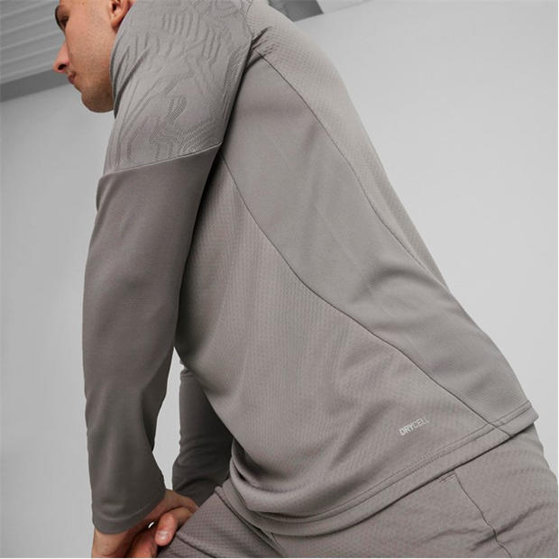 Сиво - Puma - TeamFINAL Training 1/4 Zip Top