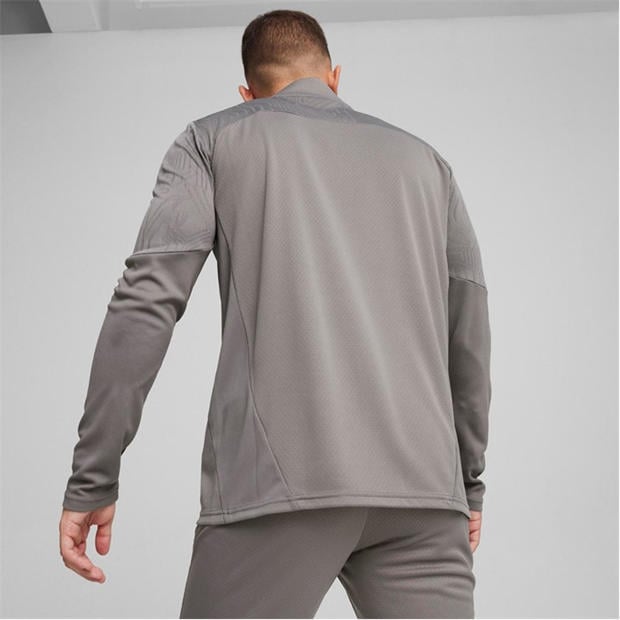Сиво - Puma - TeamFINAL Training 1/4 Zip Top