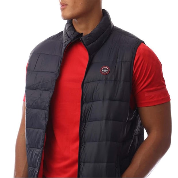 Navy - Jack and Jones - Wilson Body Warmer Gilet