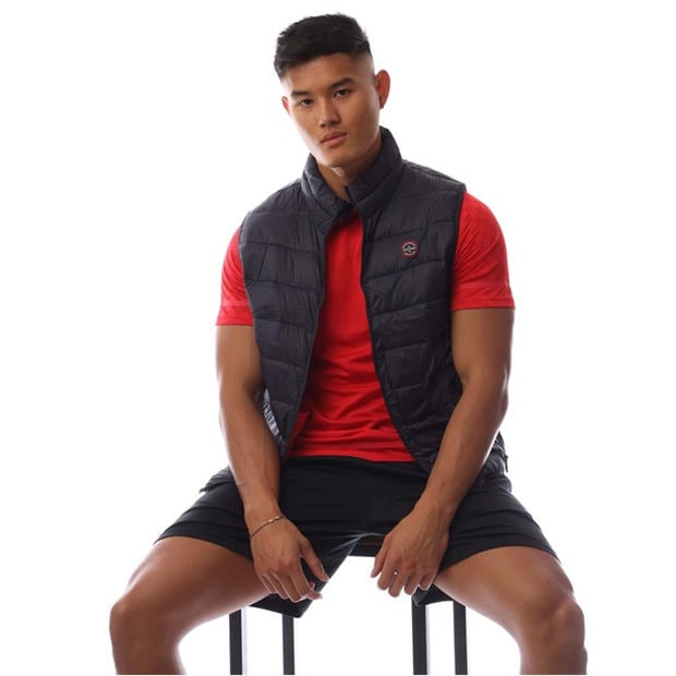 Navy - Jack and Jones - Wilson Body Warmer Gilet