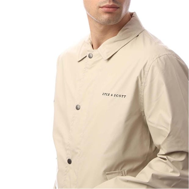 Beige - Lyle and Scott - Coach Jacket