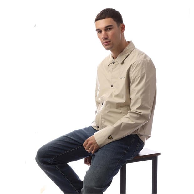 Beige - Lyle and Scott - Coach Jacket
