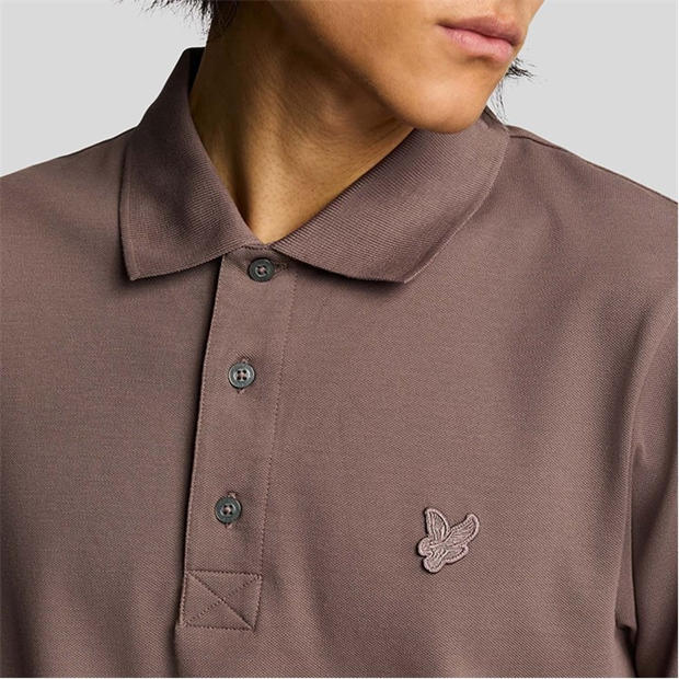 Purple - Lyle and Scott - Superfine Cotton Polo Shirt