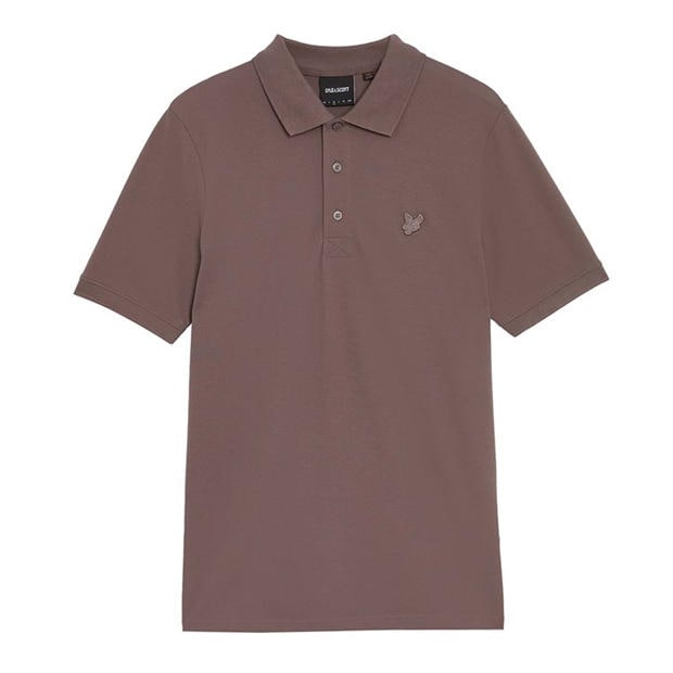 Purple - Lyle and Scott - Superfine Cotton Polo Shirt