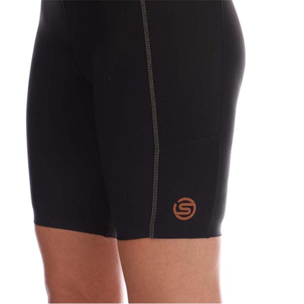 Black - Skins - Series-5 Half Tights