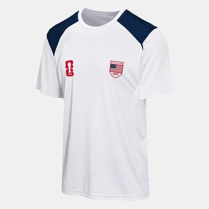 International  Boys  Kids Usa World Cup 2026™Short Sleeve T-Shirt, Football by FIFA in Size 11 - 12 Years, Sports Direct