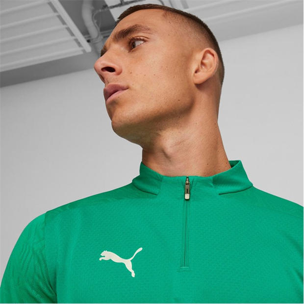 Green - Puma - TeamFINAL Training 1/4 Zip Top