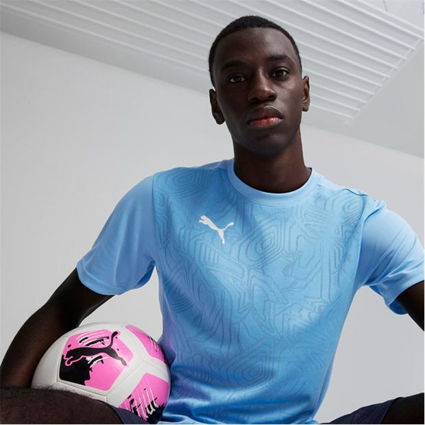 Синьо - Puma - Puma Teamfinal Training Jersey T-Shirt Mens