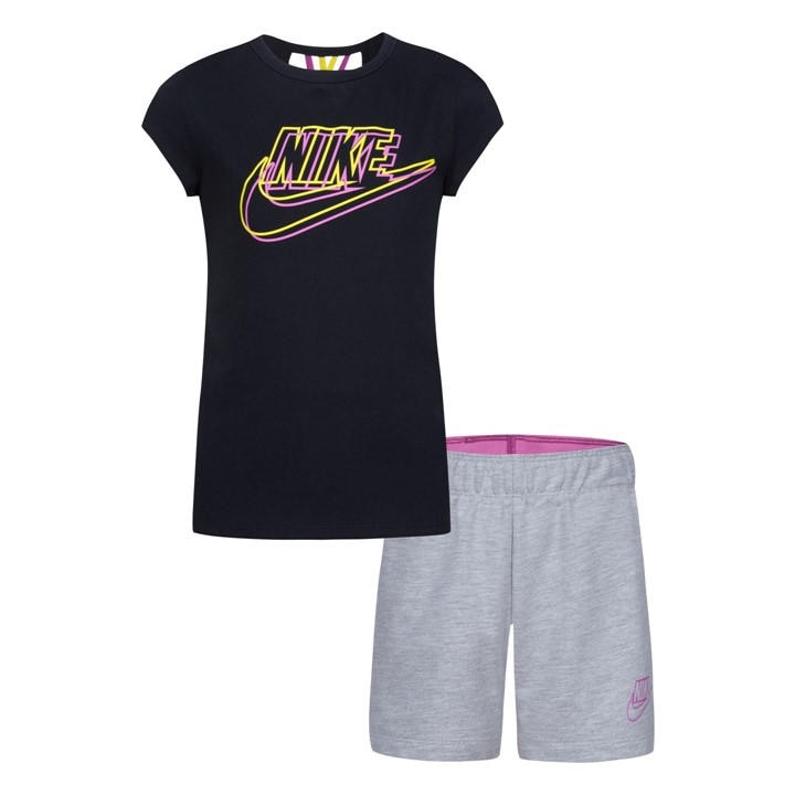 Nike Girls Grey Kids' Clothing T-Shirt in Size 5 - 6 Years, Sports Direct
