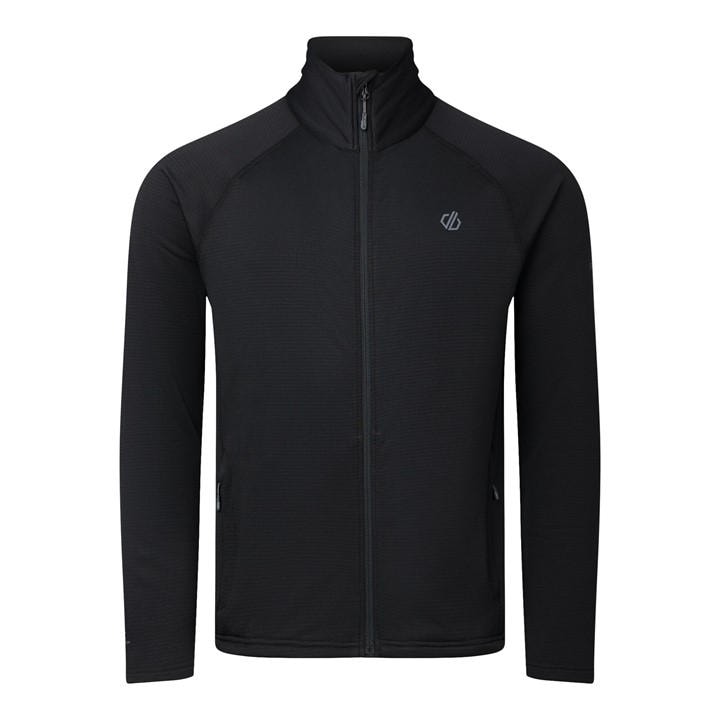 Dare 2B Men' Black Fuse Up Full Zip Midlayer in Size S, Sports Direct