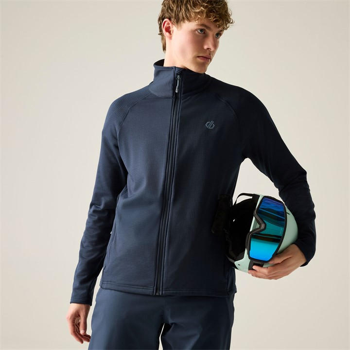 Dare 2B Men's Blue Fuse Up Full Zip Midlayer in Size XL, Sports Direct