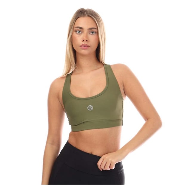Khaki - Skins - Series-3 Active Bra