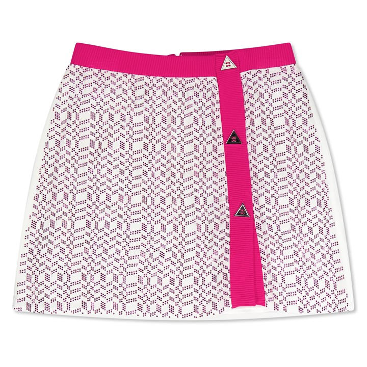 Missoni Girls Pink Kids' Geometric Print Sequin Mini Skirt in Size 5 - 6 Years, Sports Direct