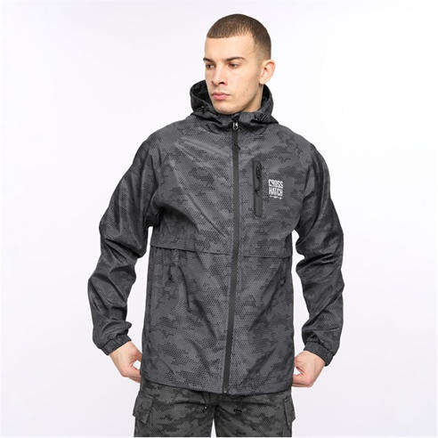Crosshatch - Janscore Allover Print Jacket