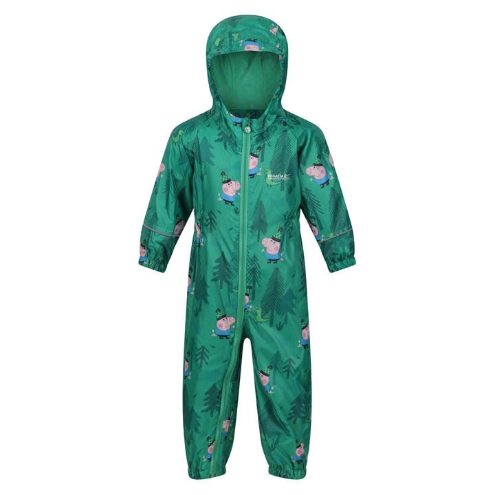 Regatta  Kids  Peppa Pobble Long Sleeve Waterproof Jacket in Size 4 - 5 Years, Sports Direct