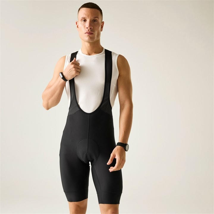 Dare 2B Men's Black Ultra Bib Cycling Shorts, Sports Direct