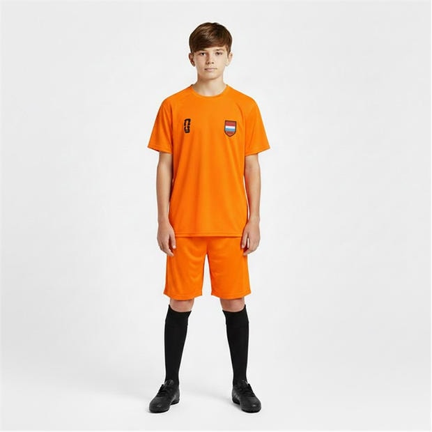 Orange - FIFA - Kids Netherlands FIFA World Cup 2026™ Short Sleeve T-Shirt